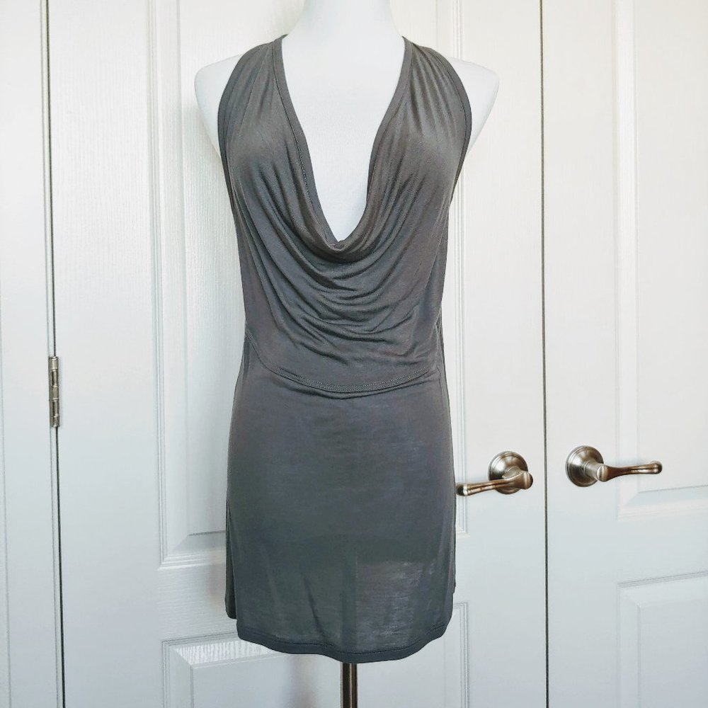 NWOT Silence & Noise Draped Halter Tunic